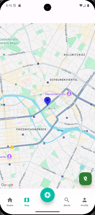 Karte - Standorte anzeigen